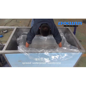 clear block ice machine edible ice factory price
